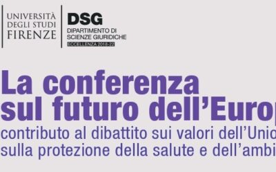 La conferenza sul futuro dell’Europa