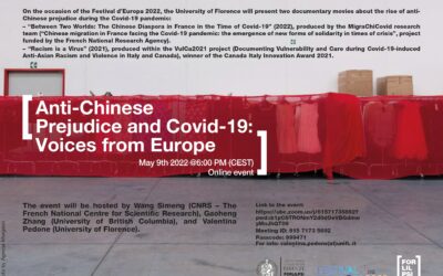 Pregiudizio anti-cinese e Covid-19: voci dall’Europa