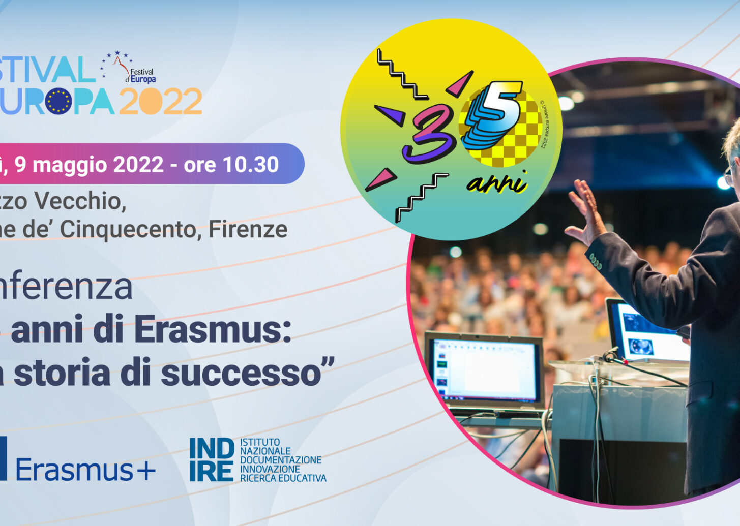 Conferenza “35 anni del Programma Erasmus: una storia di successo”