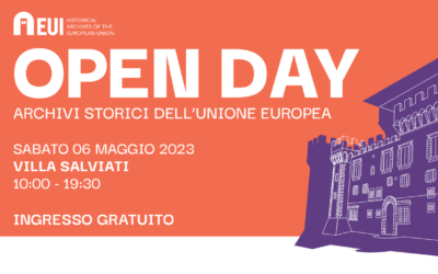 Open Day: Archivi Storici dell’Unione Europea