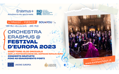 L’Orchestra Erasmus torna sul palco per il Festival d’Europa di Firenze